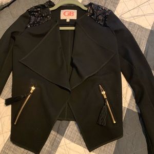 GB Dressy Black Jacket SZ S